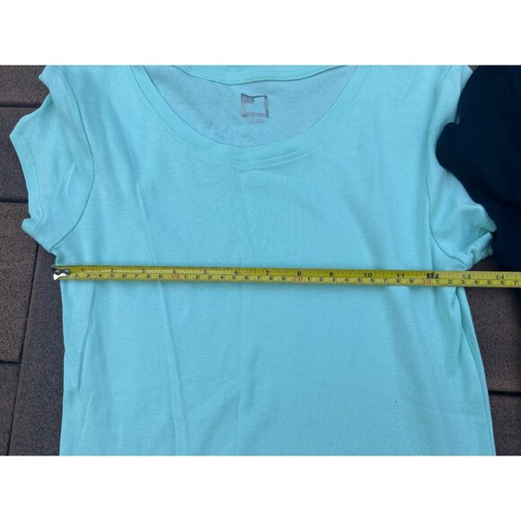 Women's JCP Short Sleeve V-Neck - Size Small Tall & Medium Tall - Picture 7 of 8